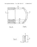 Equipment for a jump in an oversized parachute diagram and image