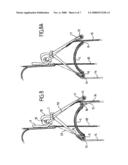 Equipment for a jump in an oversized parachute diagram and image