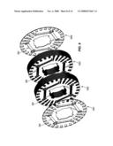 INTERIOR PERMANENT MAGNET MOTOR AND ROTOR diagram and image