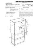 Boltless cabinet assembly diagram and image