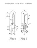 Lamp capsule retainer diagram and image