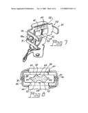 Lamp capsule retainer diagram and image