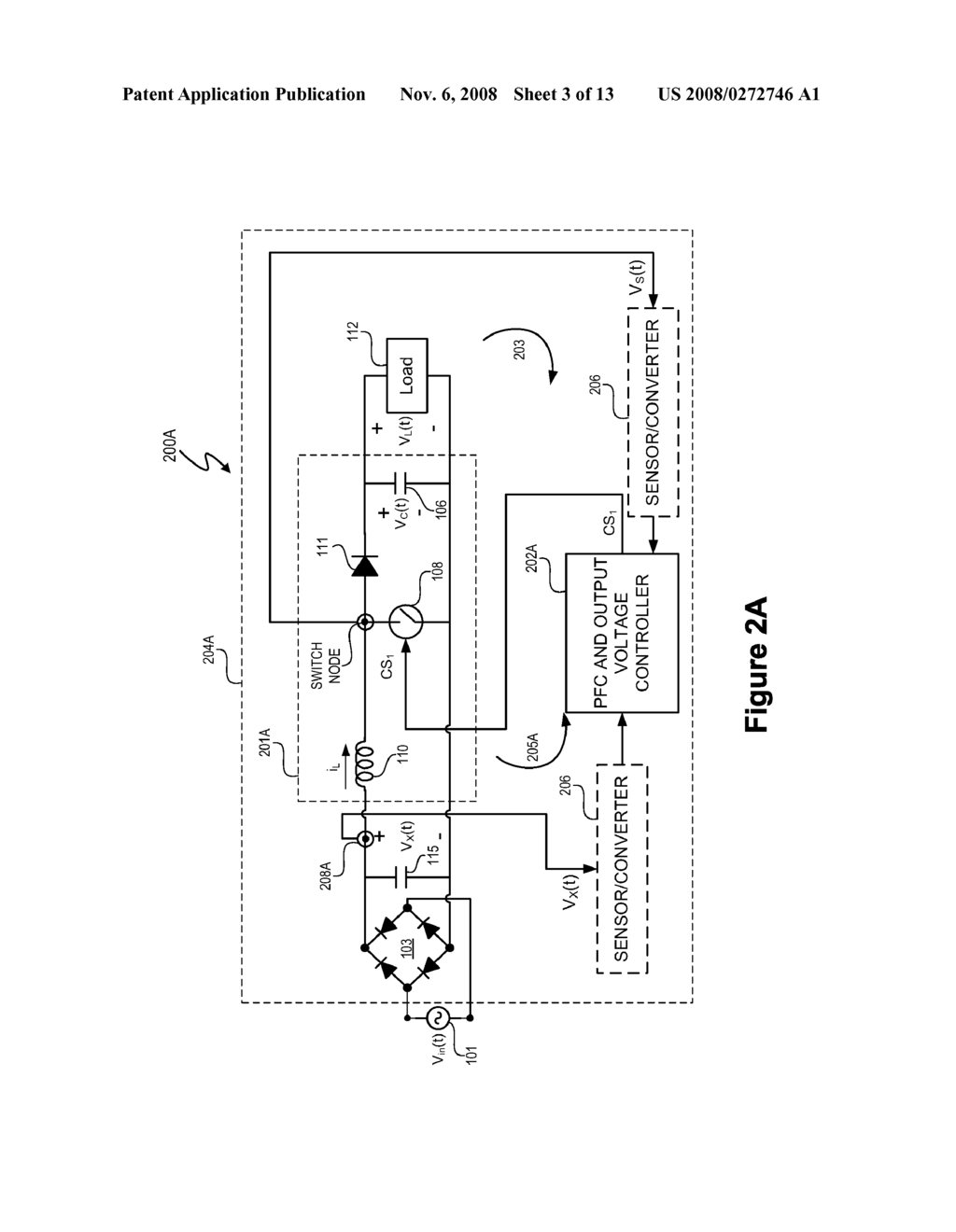 POWER FACTOR CORRECTION CONTROLLER WITH SWITCH NODE FEEDBACK - diagram, schematic, and image 04