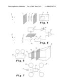 Methods and Devices for Generating and Viewing a Planar Image Which Is Perceived as Three Dimensional diagram and image