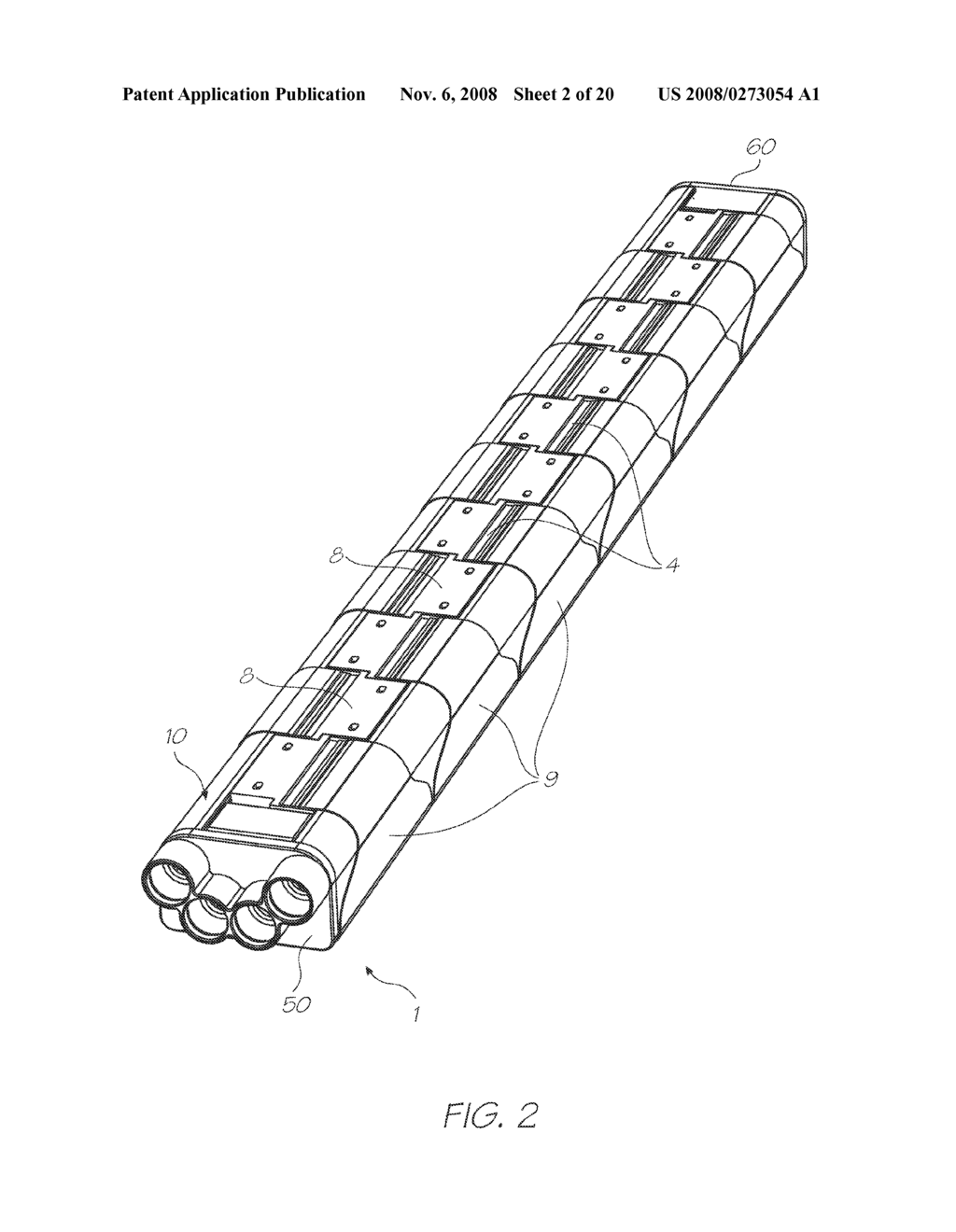 PRINTHEAD ASSEMBLY HAVING AN INK SUPPLY ARRANGEMENT AND A PLURALITY OF PRINTHEAD SEGMENT CARRIERS - diagram, schematic, and image 03