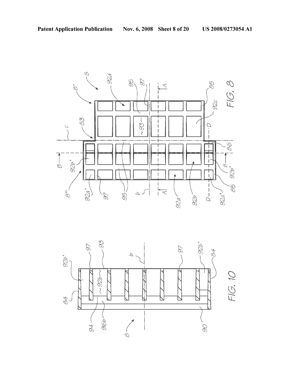 PRINTHEAD ASSEMBLY HAVING AN INK SUPPLY ARRANGEMENT AND A PLURALITY OF PRINTHEAD SEGMENT CARRIERS - diagram, schematic, and image 09