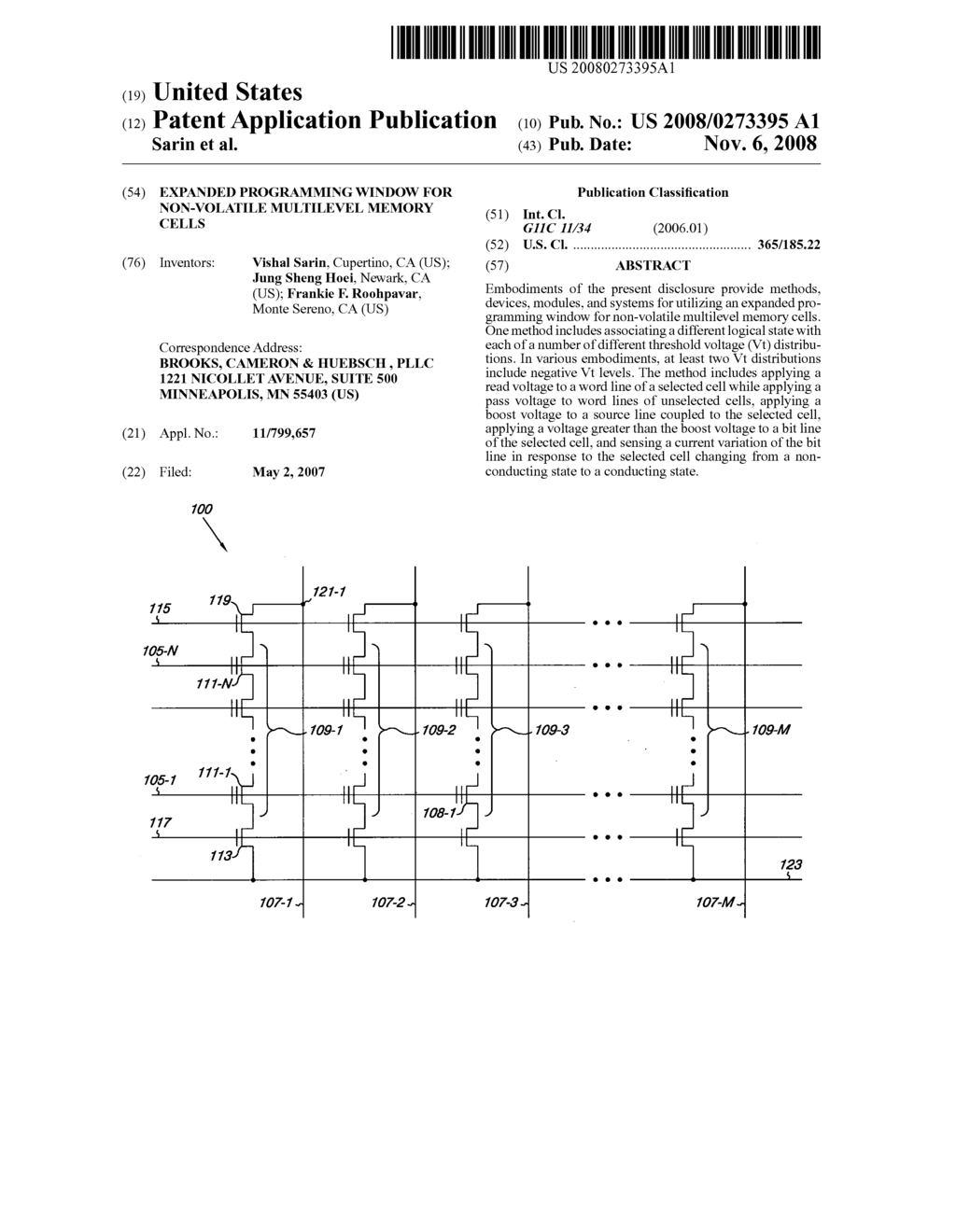 Expanded programming window for non-volatile multilevel memory cells - diagram, schematic, and image 01