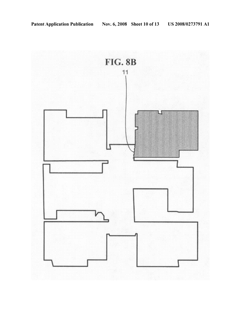 Apparatus, method, and medium for dividing regions by using feature points and mobile robot using the same - diagram, schematic, and image 11