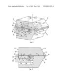 Decoupled transverse flow metering gap and lip gap diagram and image