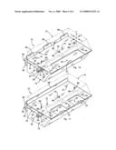 Decoupled transverse flow metering gap and lip gap diagram and image