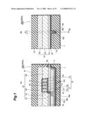 Thin-film magnetic head structure adapted to manufacture a thin-film head having a base magnetic pole part, a york magnetic pole part, and an intervening insulative film diagram and image