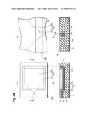 Thin-film magnetic head structure adapted to manufacture a thin-film head having a base magnetic pole part, a york magnetic pole part, and an intervening insulative film diagram and image