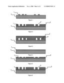 Method for producing patterns in a polymer layer diagram and image