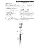 Dental device for use in the obturation of a root canal diagram and image