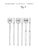 Dental device for use in the obturation of a root canal diagram and image