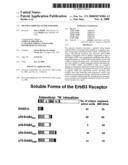 SOLUBLE ErbB3 RECEPTOR ISOFORMS diagram and image