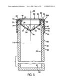 PENETRABLE CAP HAVING SPACED-APART GROOVES diagram and image