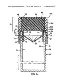 PENETRABLE CAP HAVING SPACED-APART GROOVES diagram and image