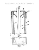 PENETRABLE CAP HAVING SPACED-APART GROOVES diagram and image