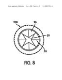 PENETRABLE CAP HAVING SPACED-APART GROOVES diagram and image