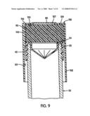 PENETRABLE CAP HAVING SPACED-APART GROOVES diagram and image