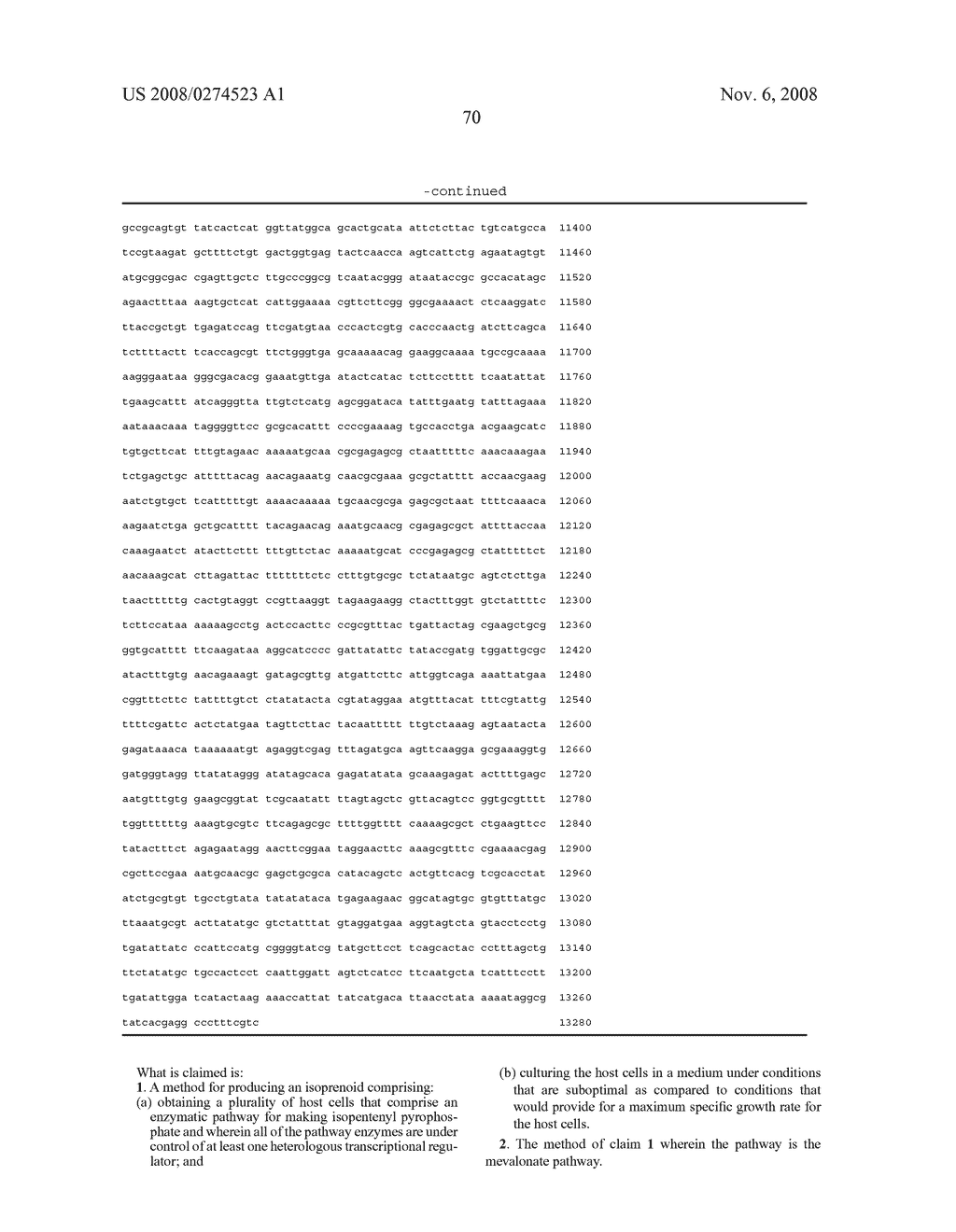 PRODUCTION OF ISOPRENOIDS - diagram, schematic, and image 91