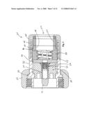 Compression Connector For Coaxial Cable diagram and image