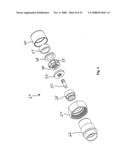 Compression Connector For Coaxial Cable diagram and image