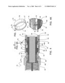 Coaxial cable connector with inner sleeve ring diagram and image