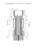 Coaxial cable connector with inner sleeve ring diagram and image