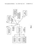 Wireless communications device with global positioning based on received motion data and method data and method for use therewith diagram and image