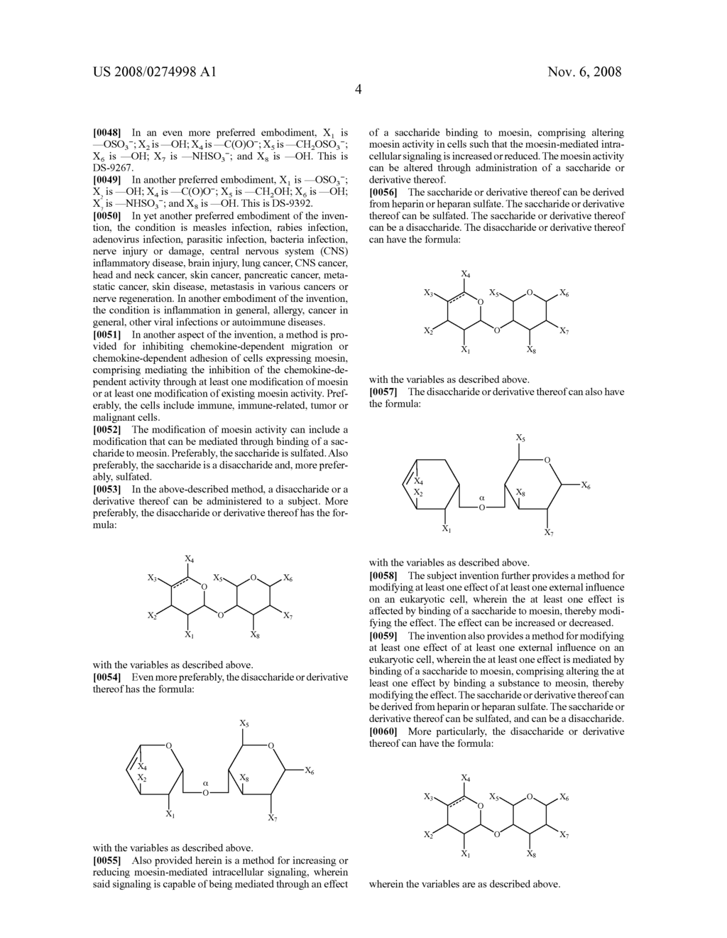 Disaccharide Molecules and Derivatives Thereof and Methods of Using Same - diagram, schematic, and image 10