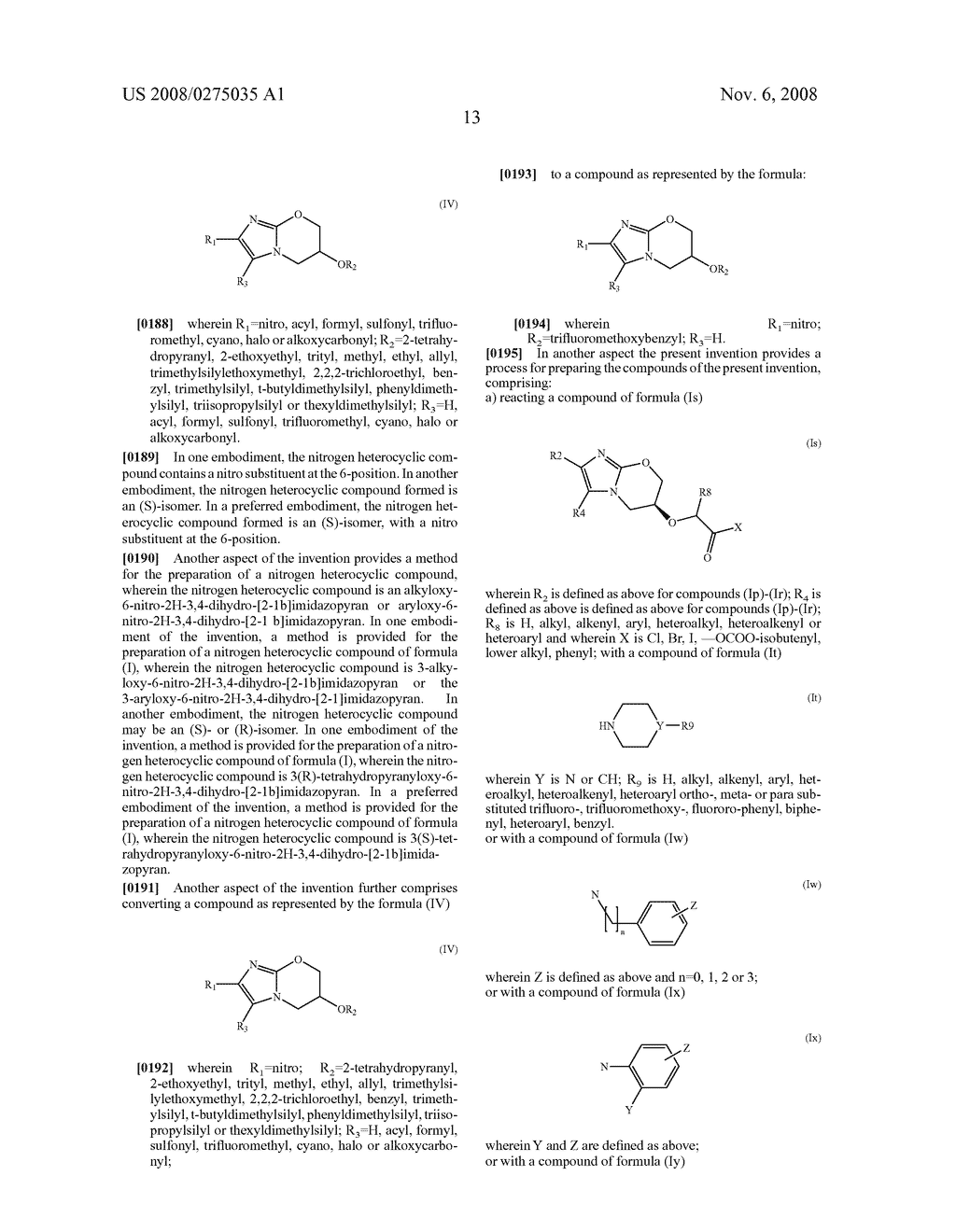 Nitroimidazole Compounds - diagram, schematic, and image 14