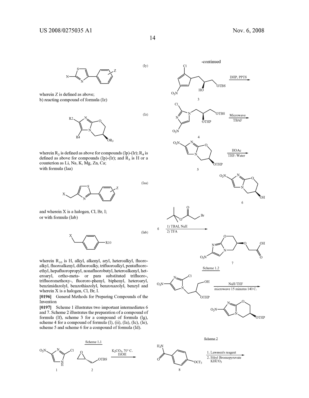 Nitroimidazole Compounds - diagram, schematic, and image 15