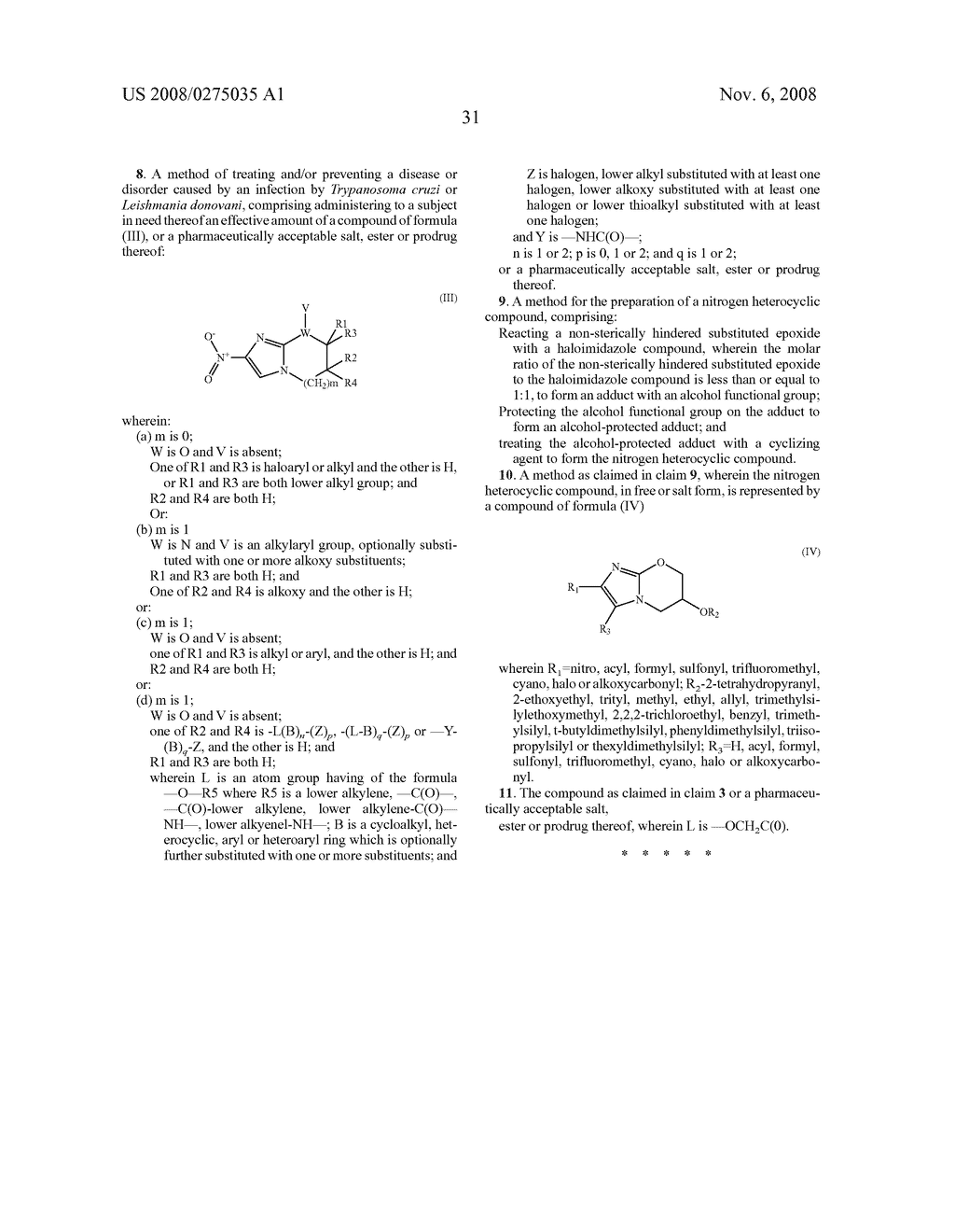 Nitroimidazole Compounds - diagram, schematic, and image 32
