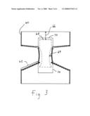 Gender-specific, disposable, adult-incontinence articles diagram and image