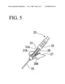 Endoscopic treatment instrument and tissue incision method diagram and image