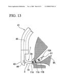 Endoscopic treatment instrument and tissue incision method diagram and image