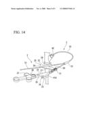 Endoscopic treatment instrument and tissue incision method diagram and image