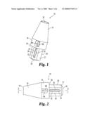 Surgical instrument attachment mechanism diagram and image