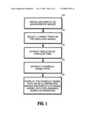 Intraoperative guidance for endovascular interventions via three-dimensional path planning, x-ray fluoroscopy, and image overlay diagram and image