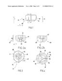 Fixation Device, Combination of a Fixation Device with an Elongate Element, Arrangment with Such a Combination and Osteosynthesis Set diagram and image