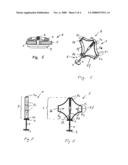 Cranium fixing device diagram and image