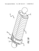 ADJUSTABLE ABSORBER DESIGNS FOR IMPLANTABLE DEVICE diagram and image