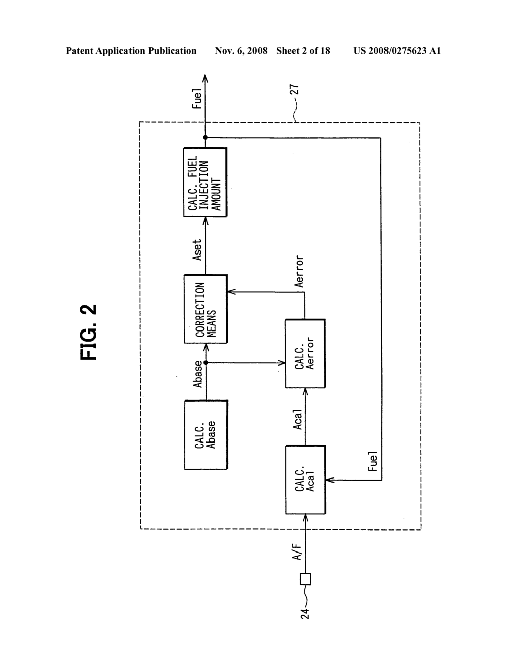 Air-fuel ratio controller for an internal combustion engine and diagnosis apparatus for intake sensors - diagram, schematic, and image 03