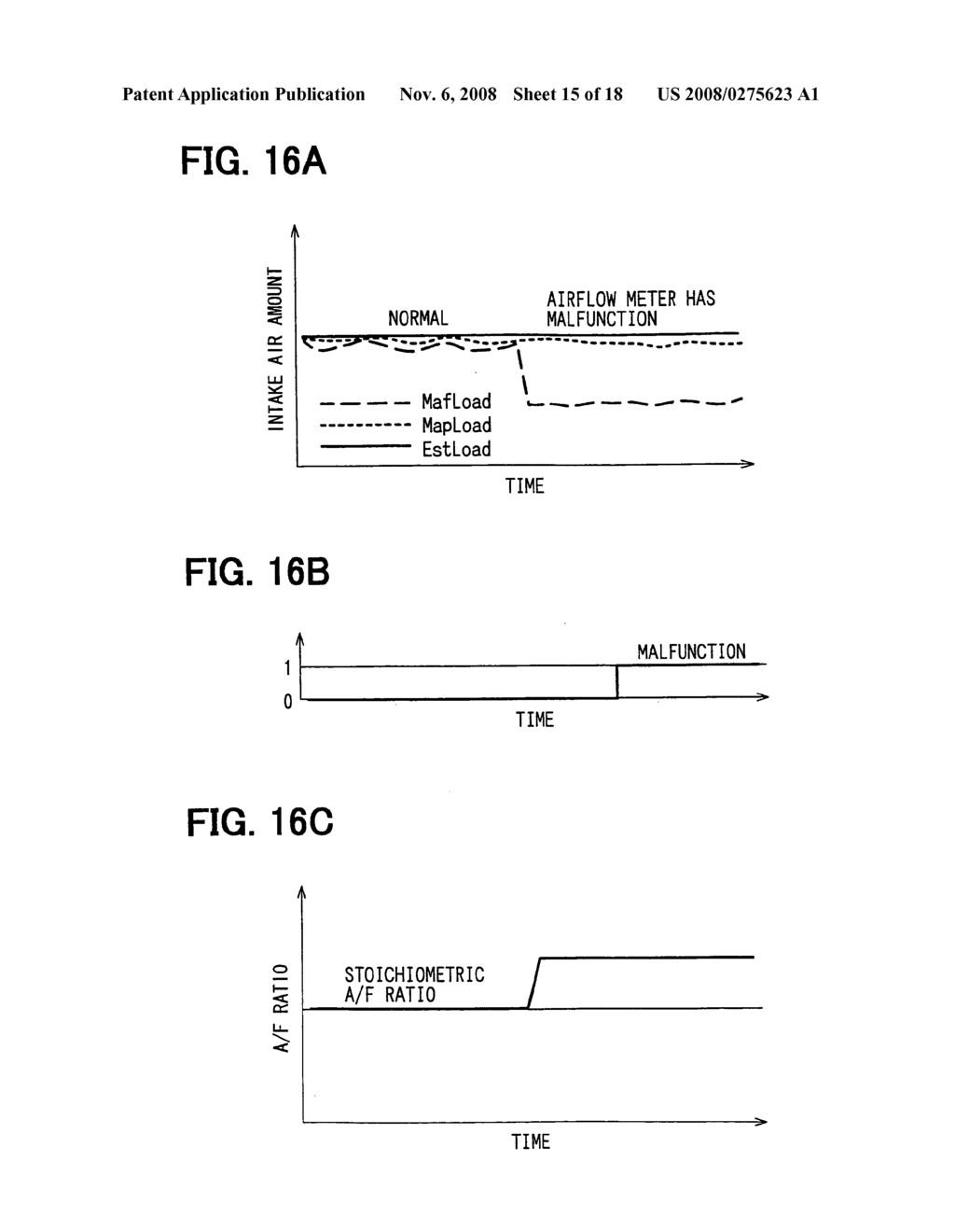 Air-fuel ratio controller for an internal combustion engine and diagnosis apparatus for intake sensors - diagram, schematic, and image 16