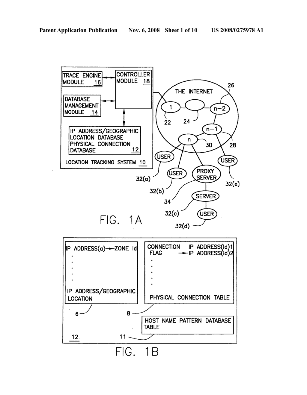 METHOD AND SYSTEMS FOR LOCATING GEOGRAPHICAL LOCATIONS OF ONLINE USERS - diagram, schematic, and image 02