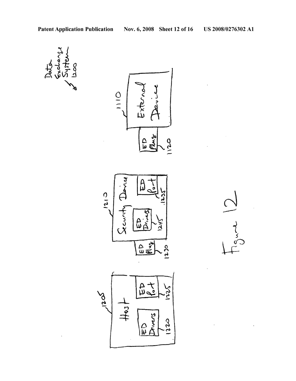 System and Method for Providing Data and Device Security Between External and Host Devices - diagram, schematic, and image 13