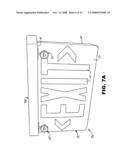 Exit signs with and without emergency lighting diagram and image