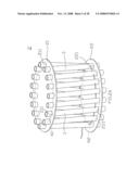 Styling pyrotechnic device diagram and image